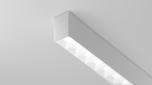Thumbnail for <p>SILVER METALLIC TEXTURED - WHITE BAFFLE</p>