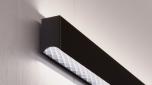 Thumbnail for <p>CORRIDOR CLOSEUP - BLACK METALLIC TEXTURED WITH FROSTED LOUVER</p>