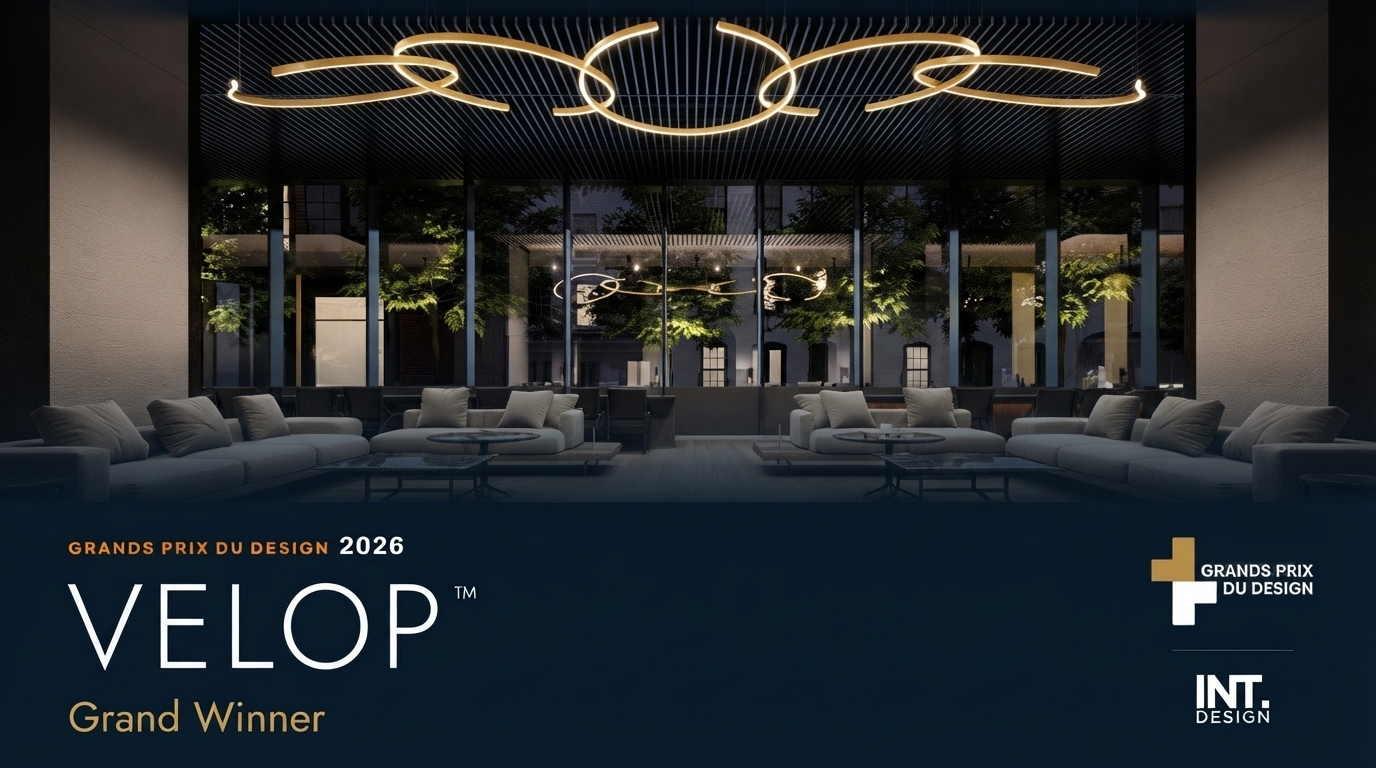 VELOP™ is the Grand Winner at the 19th Grands Prix du Design!