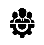 Simplified Management Icon